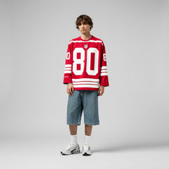 San Francisco 49ers Mitchell & Ness Jerry Rice  Maxxed Out Fashion Hockey Jersey