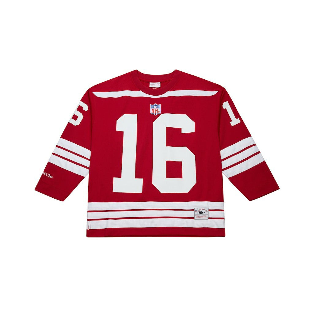 San Francisco 49ers Mitchell & Ness Joe Montana  Maxxed Out Fashion Hockey Jersey
