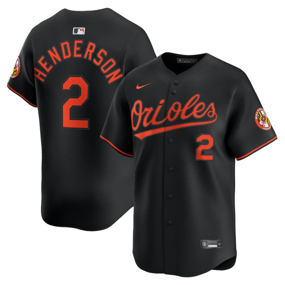 Gunnar Henderson Baltimore Orioles Nike Alternate Limited Player Jersey | MLB Sale