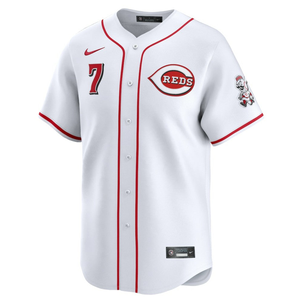 Spencer Steer Cincinnati Reds Nike Home Limited Player Jersey | MLB Sale