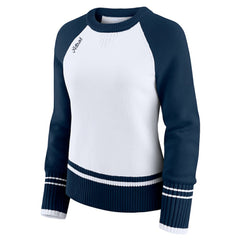 Houston Astros WEAR by Erin Andrews Women's Colorblock Raglan Sweater | MLB Discount