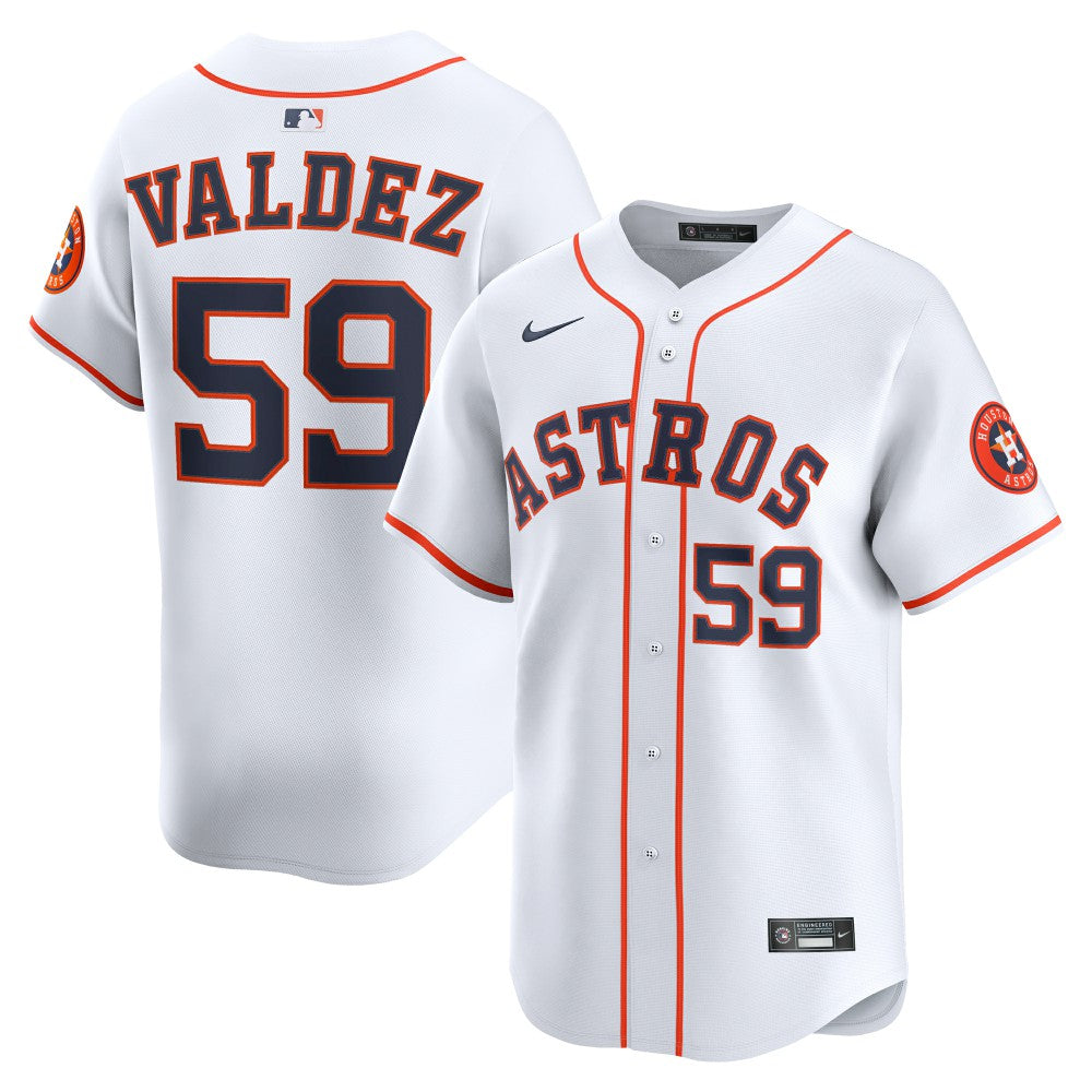 Framber Valdez Houston Astros Nike Home Limited Player Jersey | MLB New