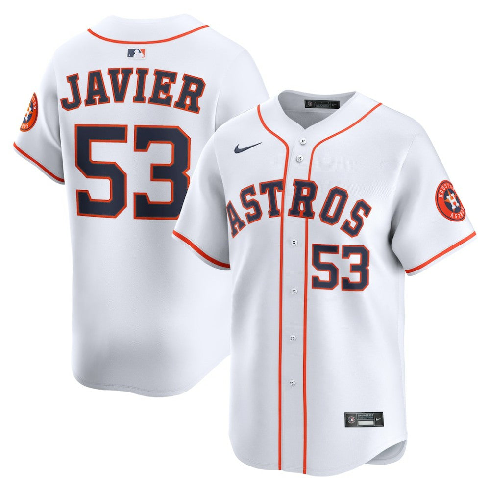 Cristian Javier Houston Astros Nike Home Limited Player Jersey | MLB US
