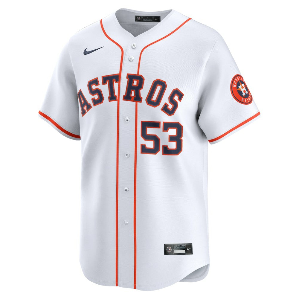 Cristian Javier Houston Astros Nike Home Limited Player Jersey | MLB US