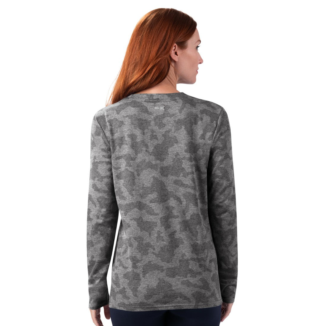 Detroit Lions  MSX by Michael Strahan Women's Camo Performance Long Sleeve T-Shirt