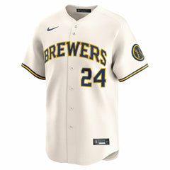 William Contreras Milwaukee Brewers Nike Home Limited Player Jersey | MLB Outlet