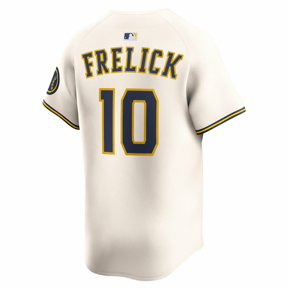Sal Frelick Milwaukee Brewers Nike Home Limited Player Jersey | MLB Online
