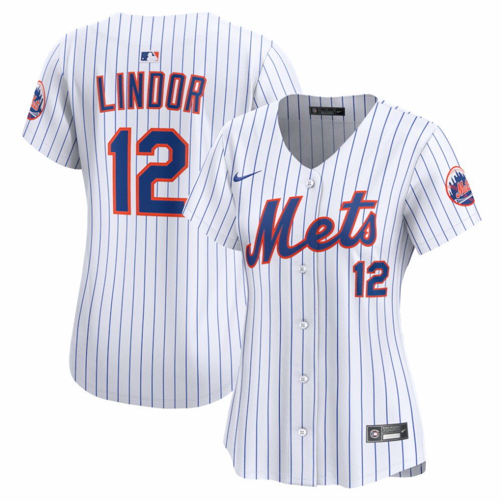 Francisco Lindor New York Mets Nike Women's Home Limited Jersey | MLB US