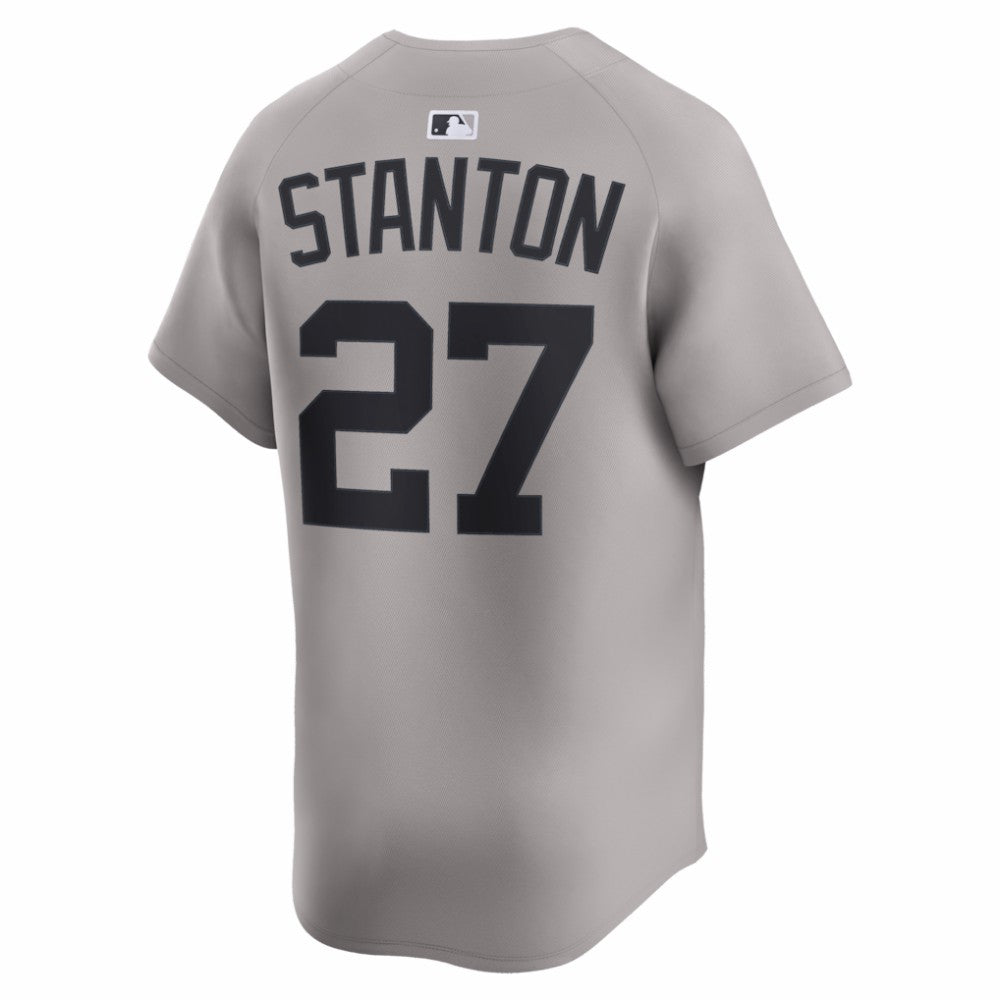 Giancarlo Stanton New York Yankees Road Limited Jersey - Gray