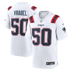 New England Patriots Nike Mike Vrabel  Retired Player Game Jersey