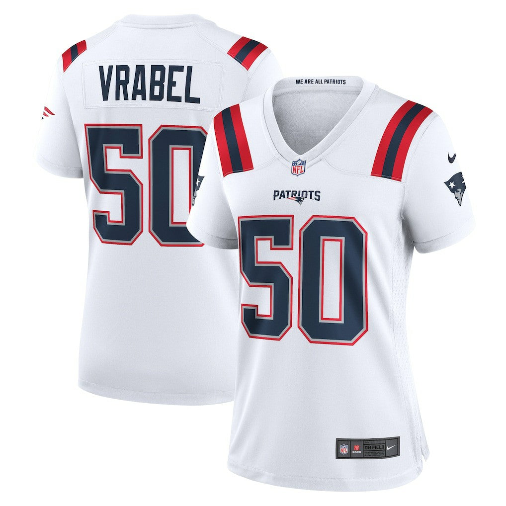 New England Patriots Nike Mike Vrabel  Women's Retired Player Game Jersey