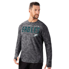 Philadelphia Eagles  MSX by Michael Strahan Performance Camo Long Sleeve T-Shirt