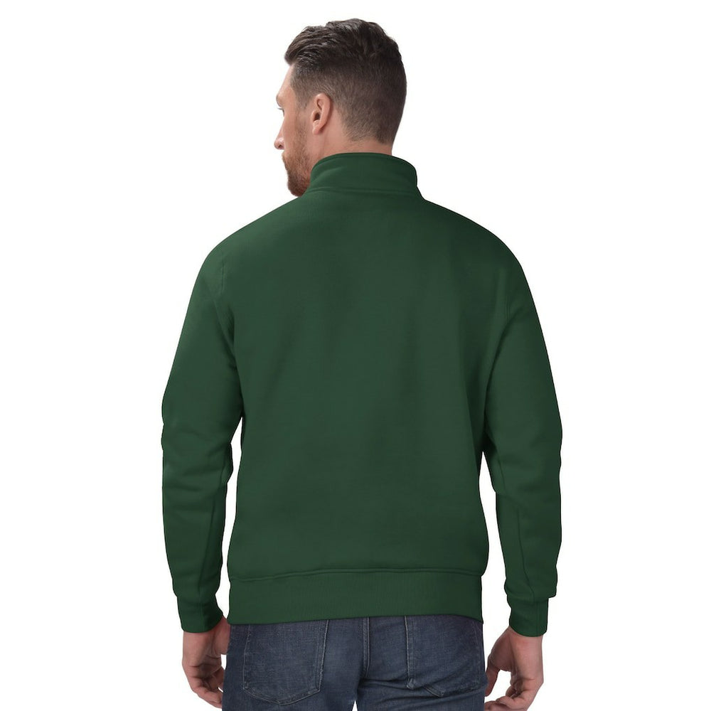 Green Bay Packers  Starter Classic Quarter-Zip Pullover Sweatshirt