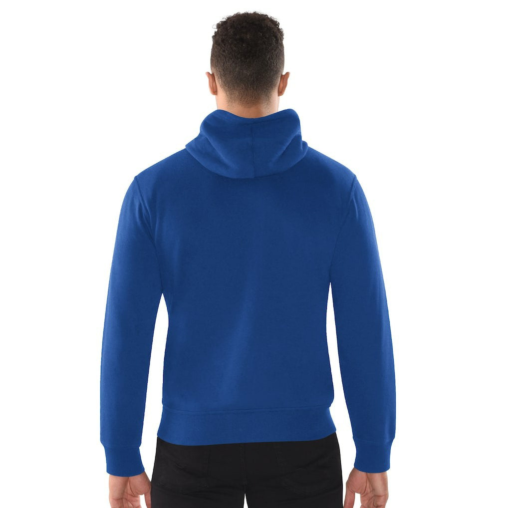 Buffalo Bills  Starter Distressed Classic Full-Zip Hoodie