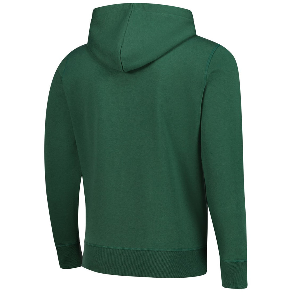 Green Bay Packers  Starter Distressed Classic Full-Zip Hoodie