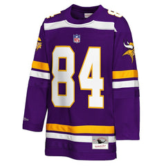 Minnesota Vikings Mitchell & Ness Randy Moss  Youth Hockey Fashion Jersey