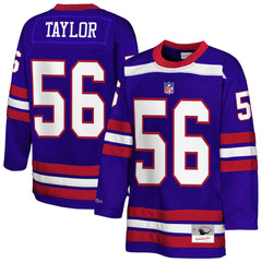 New York Giants Mitchell & Ness Lawrence Taylor  Youth Hockey Fashion Jersey