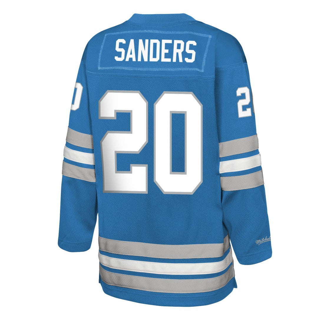 Detroit Lions Mitchell & Ness Barry Sanders  Youth Hockey Fashion Jersey