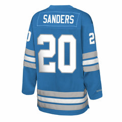 Detroit Lions Mitchell & Ness Barry Sanders  Youth Hockey Fashion Jersey