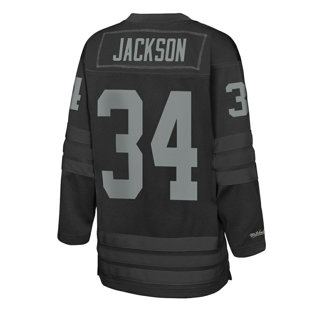 Las Vegas Raiders Mitchell & Ness Bo Jackson  Youth Hockey Fashion Jersey