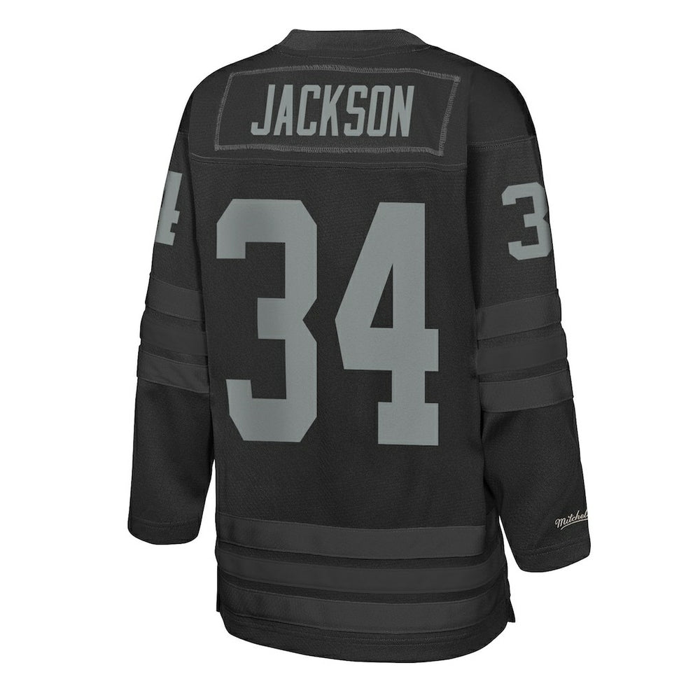 Las Vegas Raiders Mitchell & Ness Bo Jackson  Youth Hockey Fashion Jersey