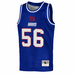 New York Giants Mitchell & Ness Lawrence Taylor  Youth Retired Player NFL Basketball Fashion Jersey