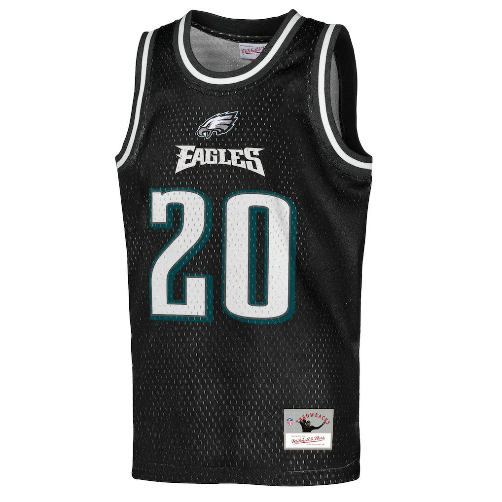 Philadelphia Eagles Mitchell & Ness Brian Dawkins  Youth Retired Player NFL Basketball Fashion Jersey