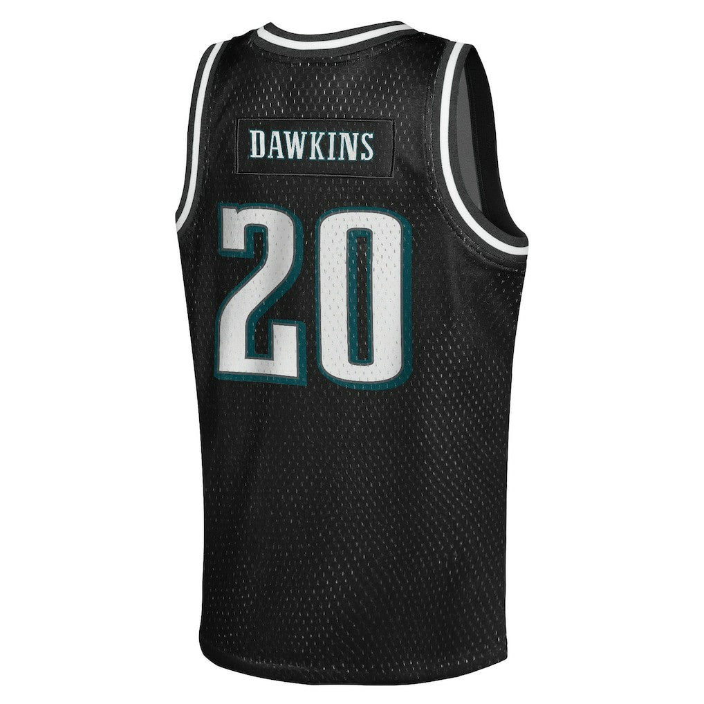 Philadelphia Eagles Mitchell & Ness Brian Dawkins  Youth Retired Player NFL Basketball Fashion Jersey