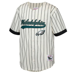 Philadelphia Eagles Mitchell & Ness Brian Dawkins  Youth Retired Player Name & Number Baseball Jersey