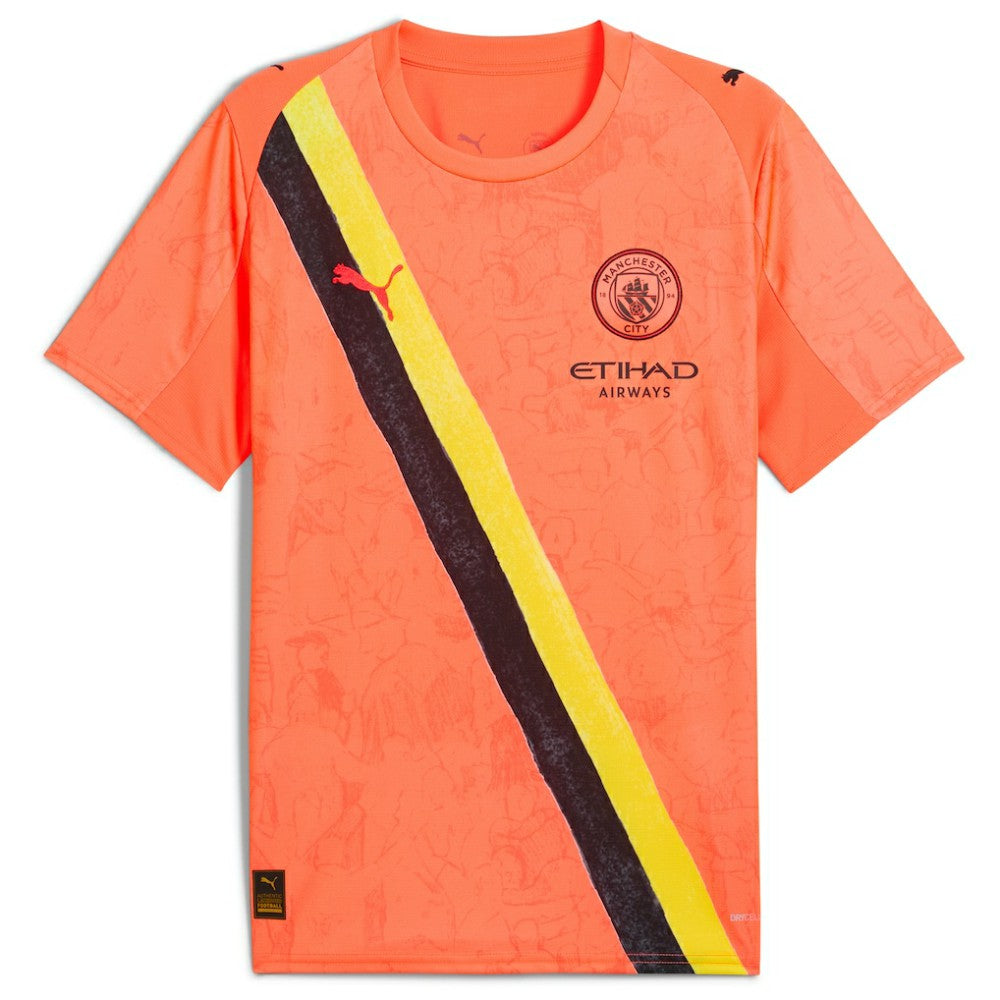 Manchester City x KidSuper 2025 FIFA Club World Cup Replica Jersey Orange - Puma