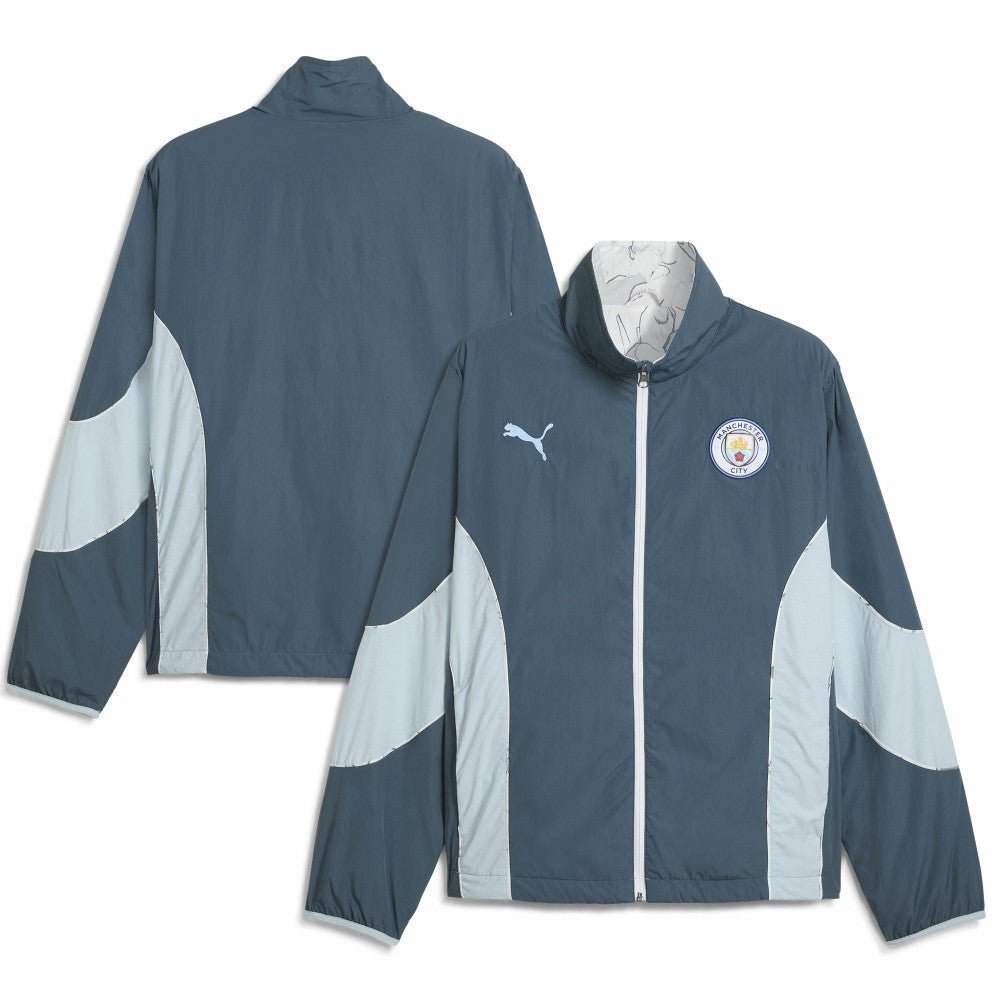 Manchester City x KidSuper 2025 FIFA Club World Cup Reversible Full-Zip Jacket Gray - Puma