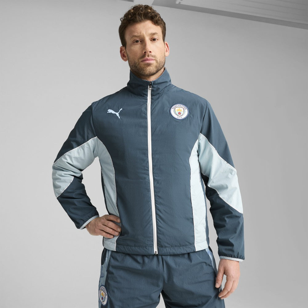 Manchester City x KidSuper 2025 FIFA Club World Cup Reversible Full-Zip Jacket Gray - Puma