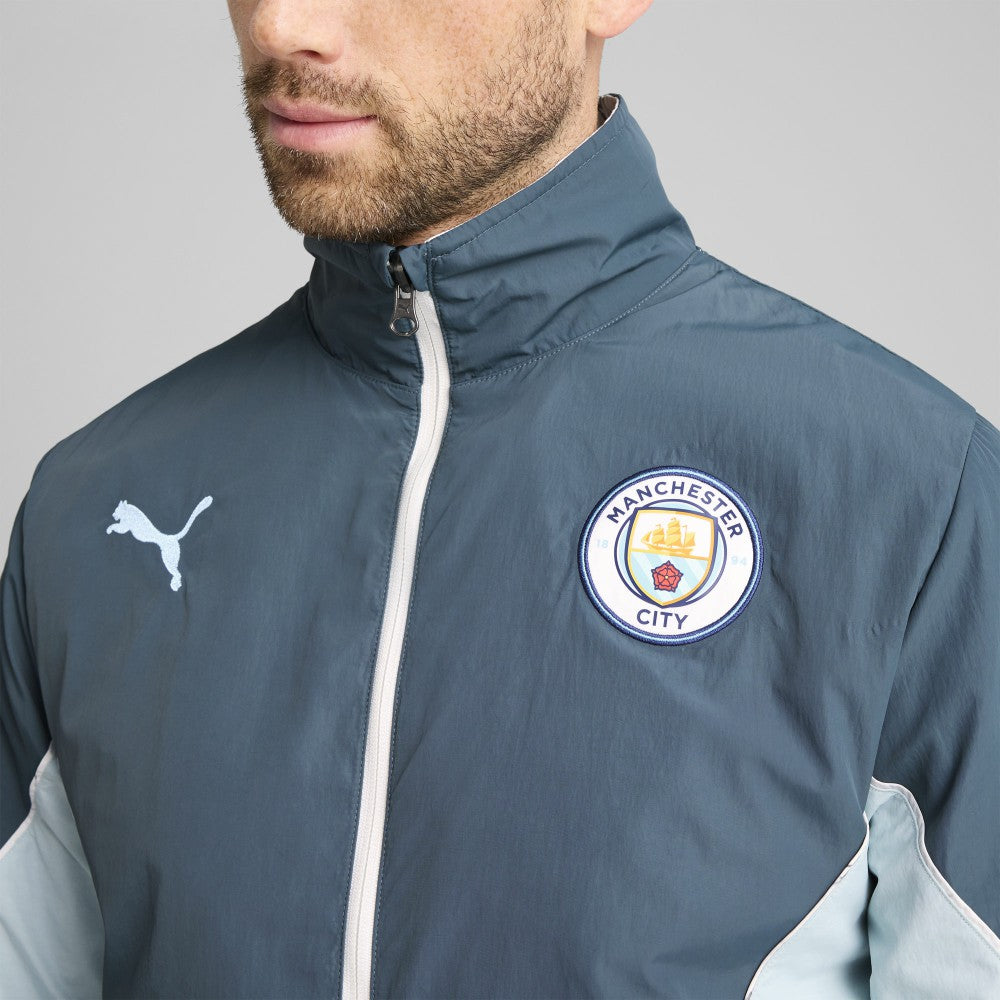 Manchester City x KidSuper 2025 FIFA Club World Cup Reversible Full-Zip Jacket Gray - Puma