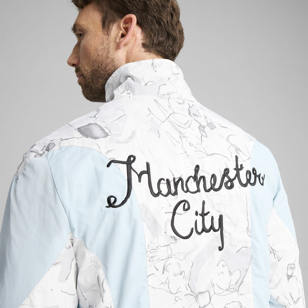 Manchester City x KidSuper 2025 FIFA Club World Cup Reversible Full-Zip Jacket Gray - Puma