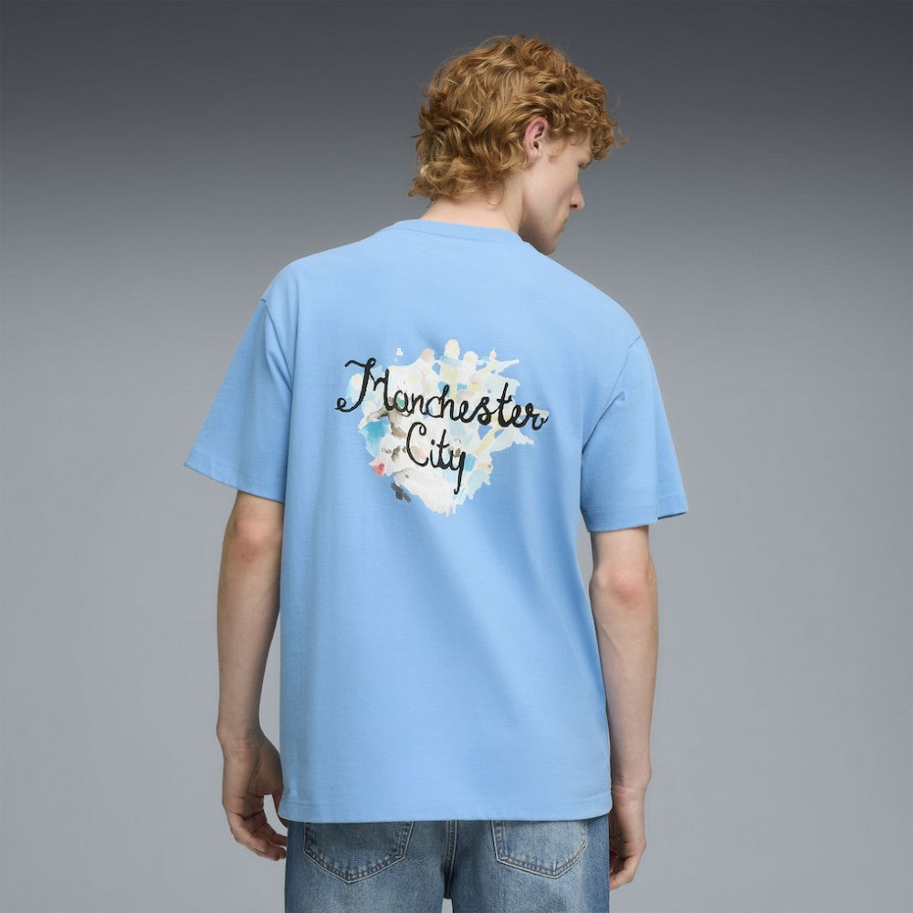 Manchester City x KidSuper 2025 FIFA Club World Cup Graphic T-Shirt Light Blue - Puma