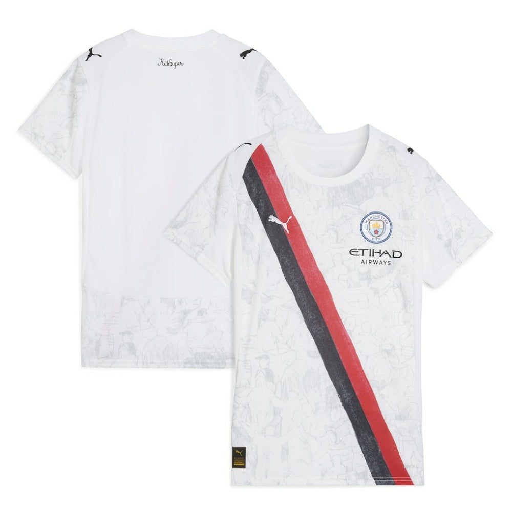 Manchester City x KidSuper Women's 2025 FIFA Club World Cup Replica Jersey White - Puma