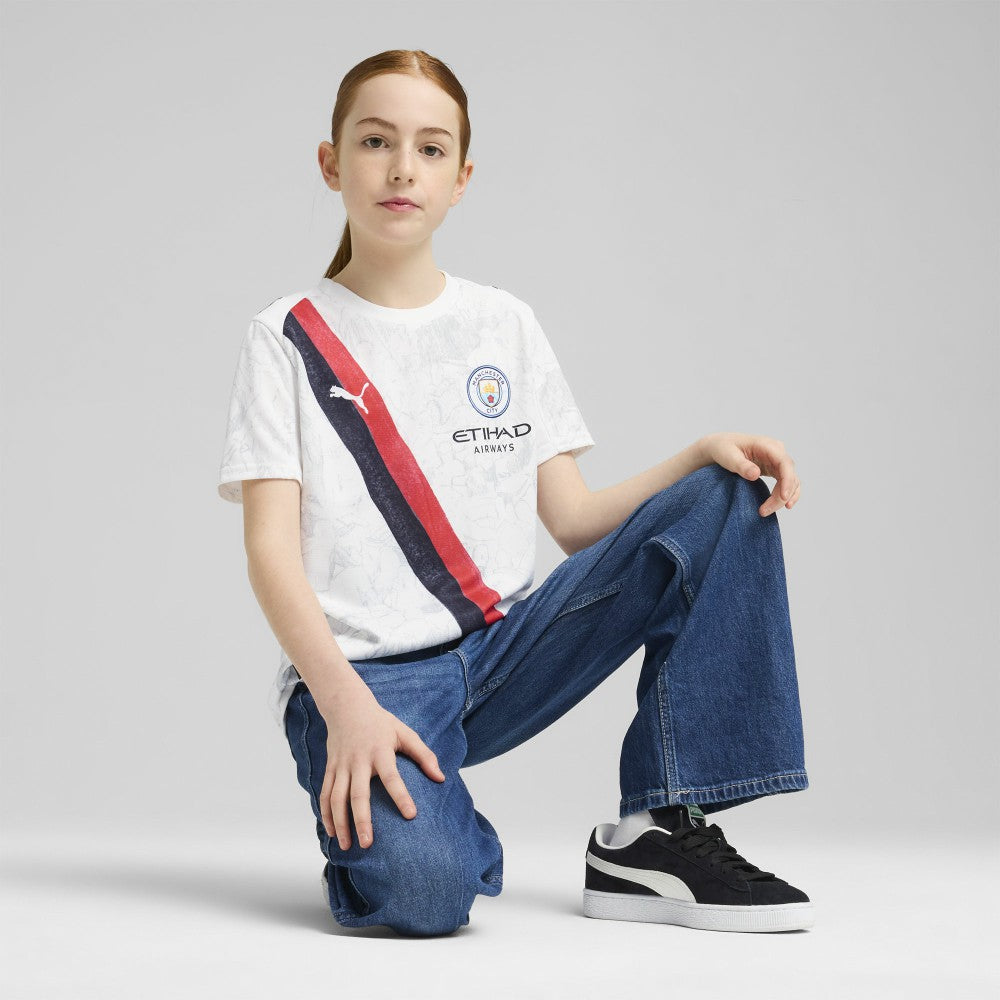 Manchester City x KidSuper Youth 2025 FIFA Club World Cup Replica Jersey White - Puma