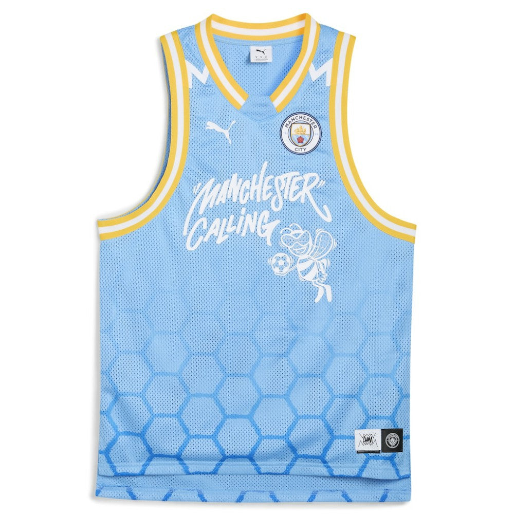 Manchester City 2025 FIFA Club World Cup dryCELL Basketball Jersey Light Blue - Puma