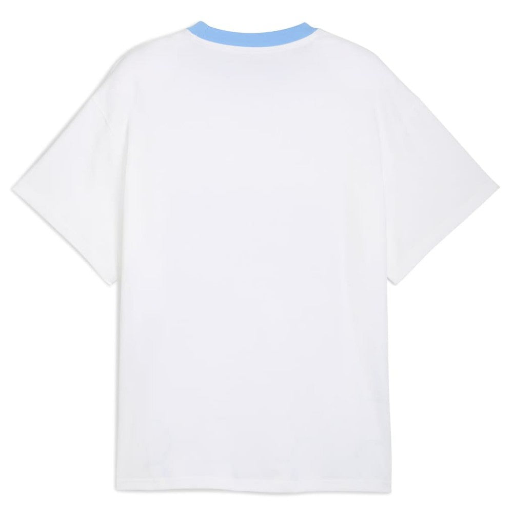 Manchester City 2025 FIFA Club World Cup Hoops T-Shirt White - Puma