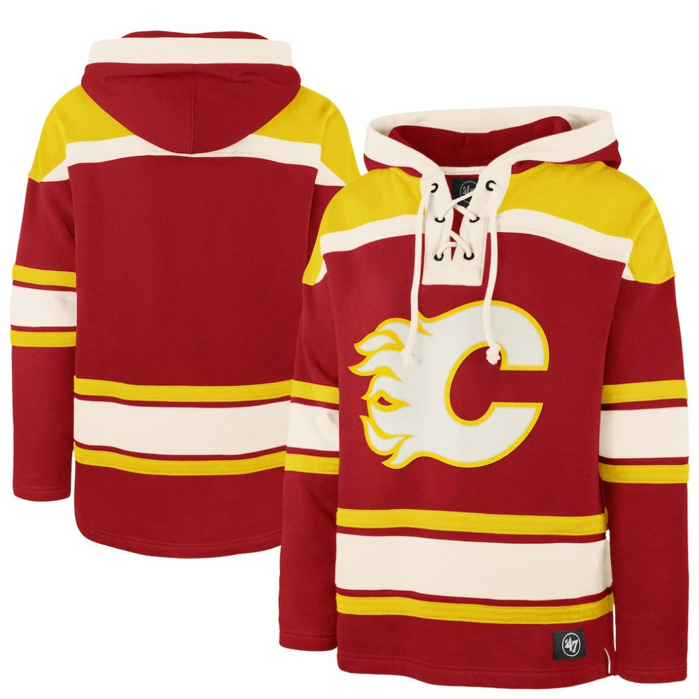 Calgary Flames '47 Superior Lacer Hoodie For Sale