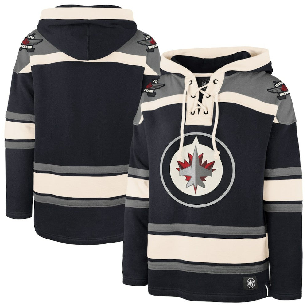 Winnipeg Jets '47 Superior Lacer Hoodie On Sale