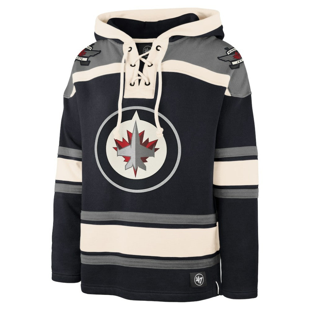 Winnipeg Jets '47 Superior Lacer Hoodie On Sale