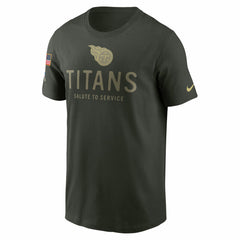 Tennessee Titans Nike 2025 Salute to Service Sideline Primary Edge Dri-FIT T-Shirt