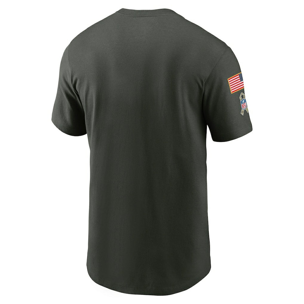 Pittsburgh Steelers Nike 2025 Salute to Service Sideline Primary Edge Dri-FIT T-Shirt