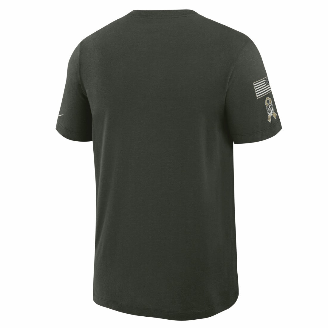 Detroit Lions Nike 2025 Salute to Service Sideline Slub Dri-FIT T-Shirt