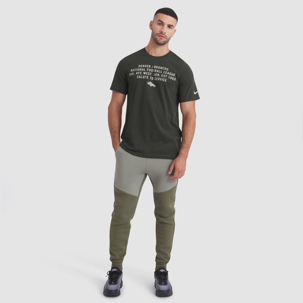 Denver Broncos Nike 2025 Salute to Service Sideline Slub Dri-FIT T-Shirt
