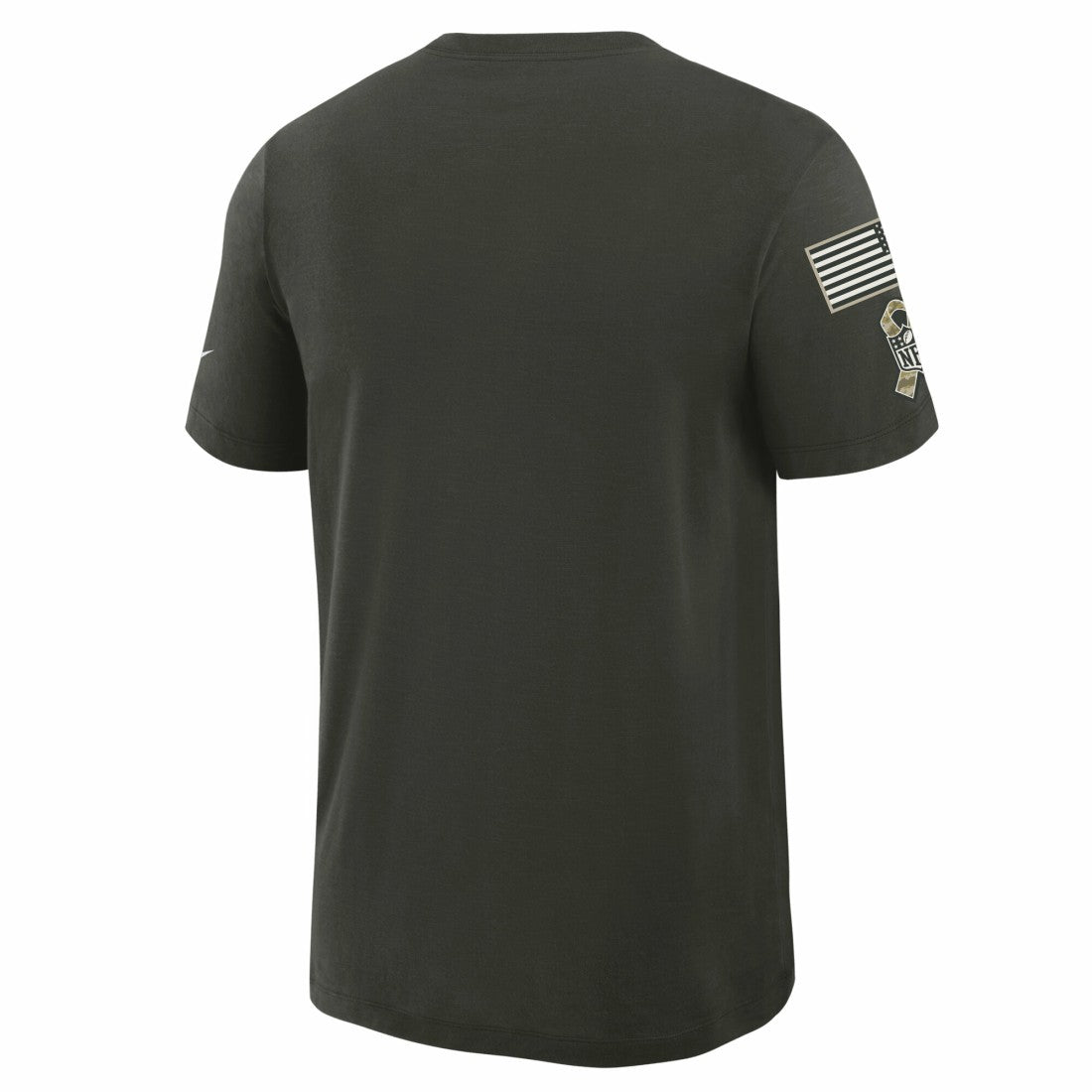 Green Bay Packers Nike 2025 Salute to Service Sideline Slub Dri-FIT T-Shirt