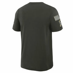Green Bay Packers Nike 2025 Salute to Service Sideline Slub Dri-FIT T-Shirt