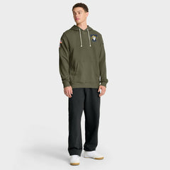 Los Angeles Rams Nike 2025 Salute to Service Sideline Standard Issue Dri-FIT Hoodie