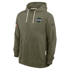 Seattle Seahawks Nike 2025 Salute to Service Sideline Standard Issue Dri-FIT Hoodie